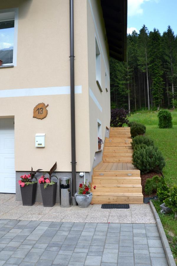 Apartma Ob Potoku Luče Dış mekan fotoğraf